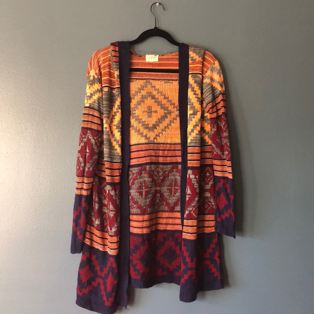 Oversized cardigan